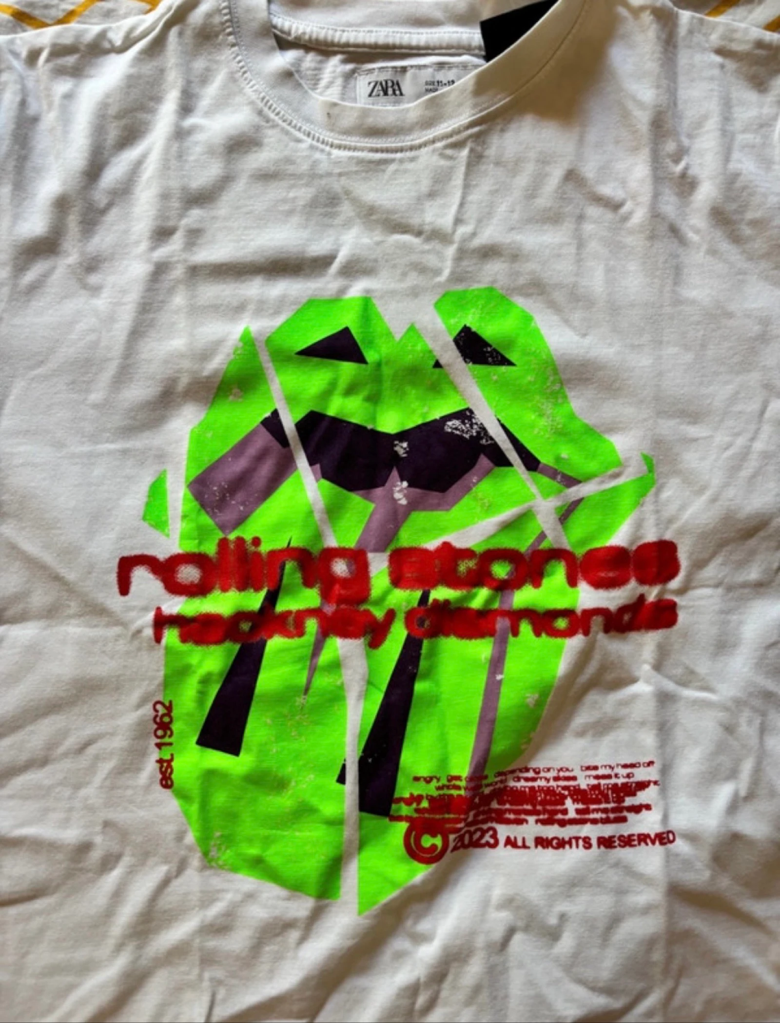 Kids' Rolling Stones T-shirt 11 - 12 years – photo 2
